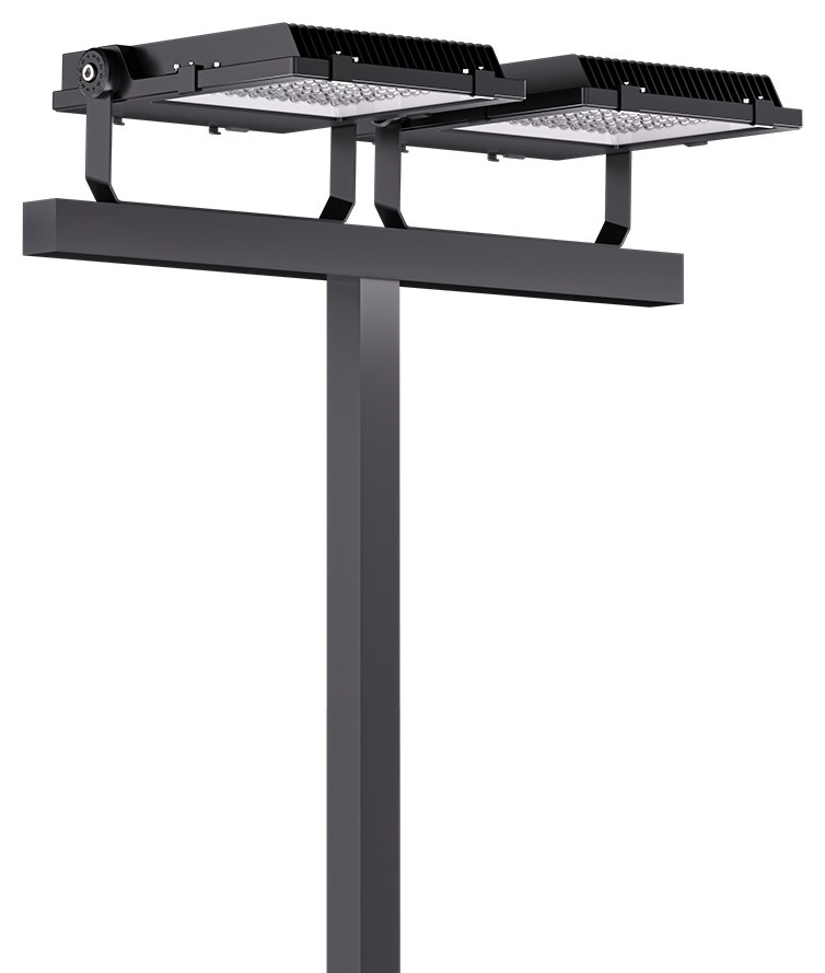 PS-POWER pole-top twin mounting with visors